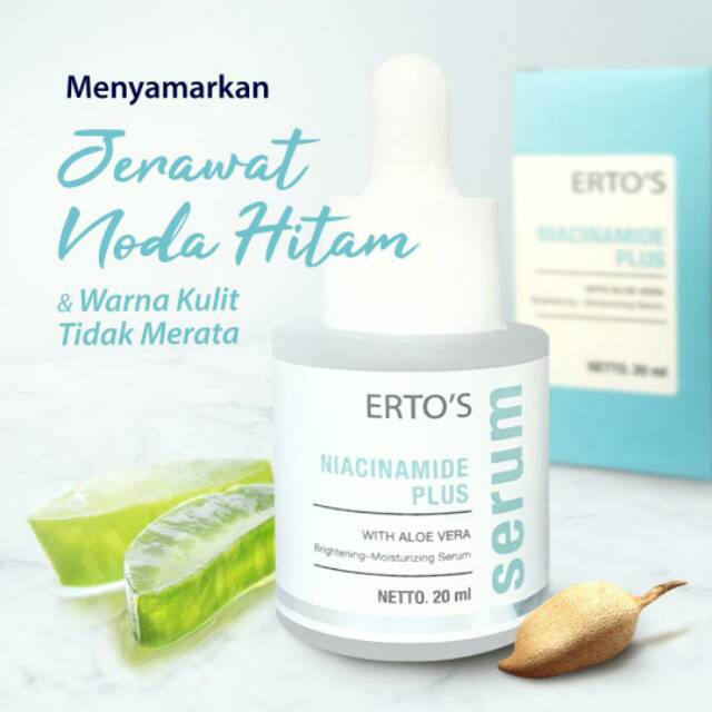 ERTOS NIACINAMIDE PLUS / NIACINAMIDE SERUM ERTO'S