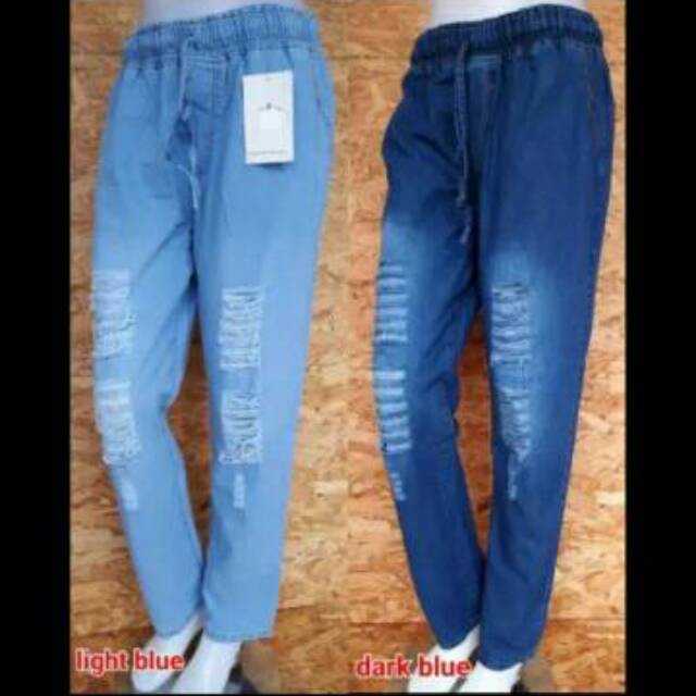 celana wanita sobek celana jeans sobek wanita