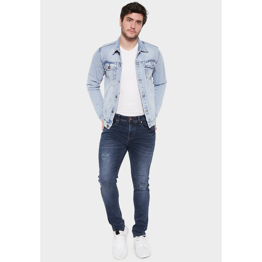 JBBoss Jaket Jeans 089 (Snow) / Ramayana Jatinegara