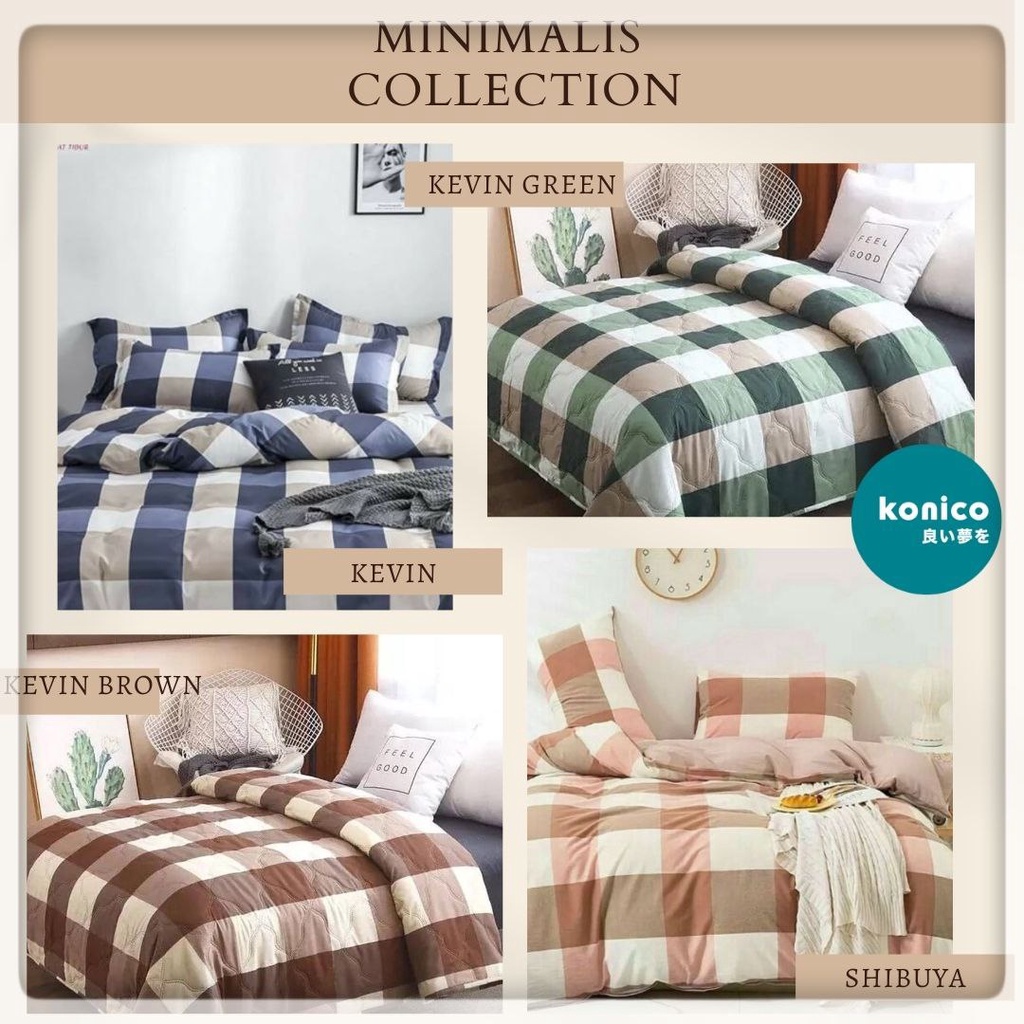 KONICO kain Katun sprei Meteran Motif karakter MINIMALIS SHIBUYA Tabur Star Esra ELBHE Catra