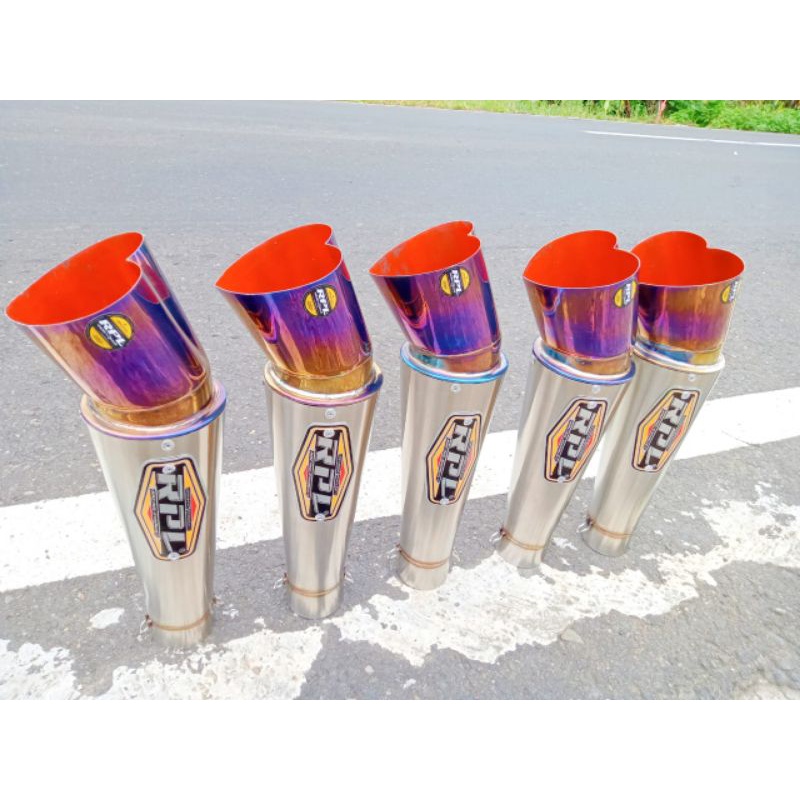 Silincer knalpot jigslav rpl racing semua motor