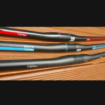 Stang Handlebar Flat 3D Carbon Sepeda MTB Touring