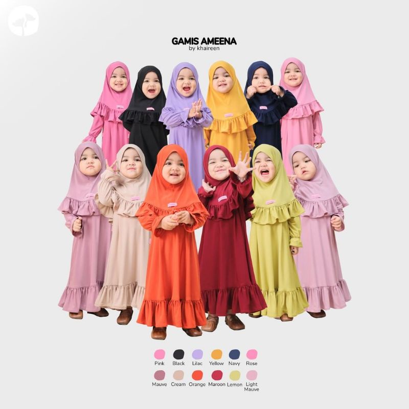 KHAIREEN GAMIS AMEENA | HIJAB ANAK