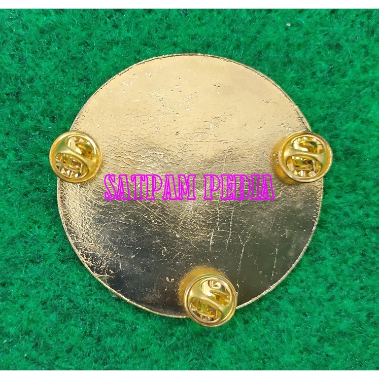 Pin Kemhan Kuning - Emblem Kemhan Kuning