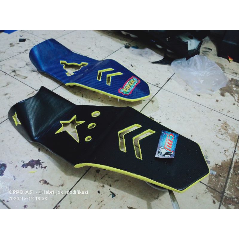 jok vixion new slim - jok variasi lubang