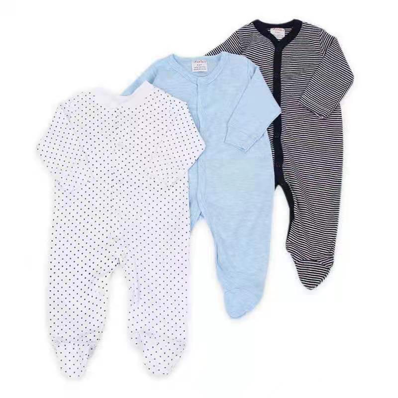 BABY K2 - Sleepsuit baby isi 3 pcs motif polka