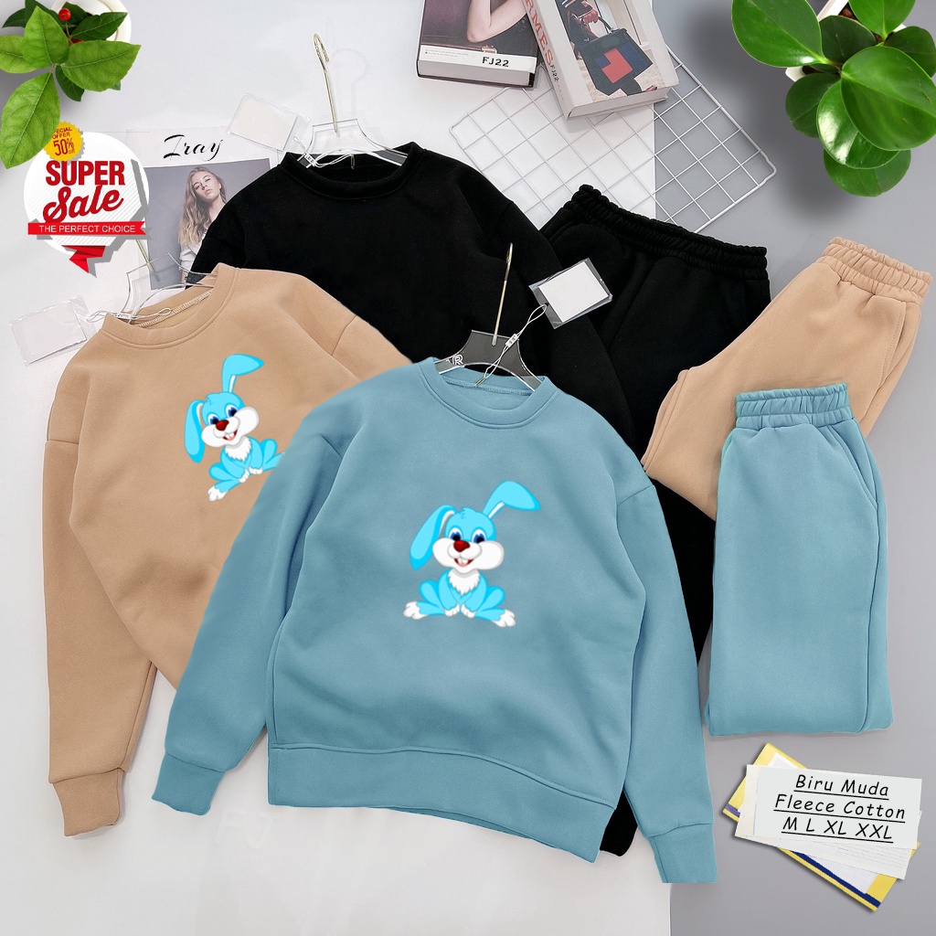 🅳🅵 Sweater Rabbit Carrton | Sweter Pria &amp; Wanita | Dhea Fashion