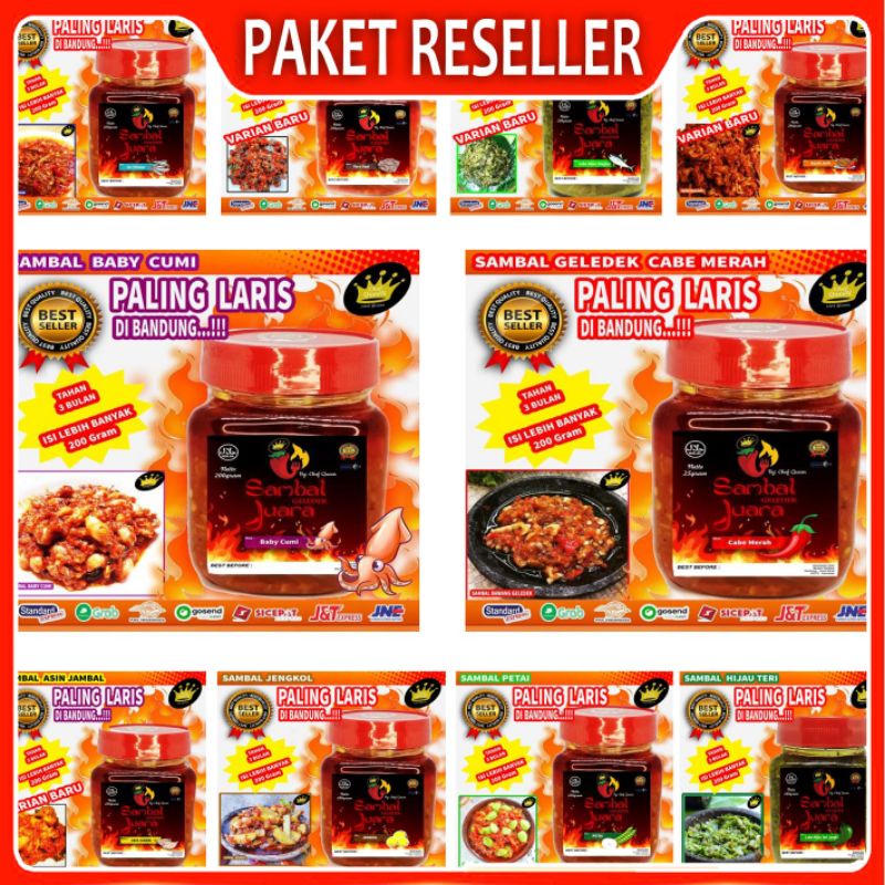 

Paket Reseller Sambal Chef Queen