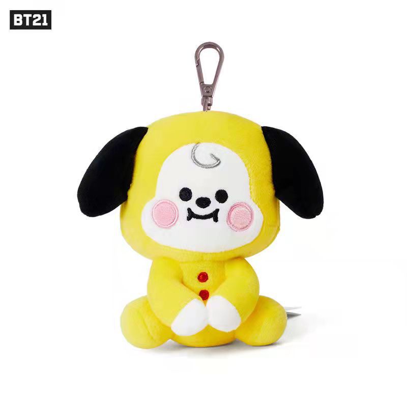 Boneka Duduk KPOP BTS Baby 12cm TATA COOKY CHIMMY KOYA SHOOKY MANG RJ Baby Gantungan Kunci Mewah In Stock New Arrival