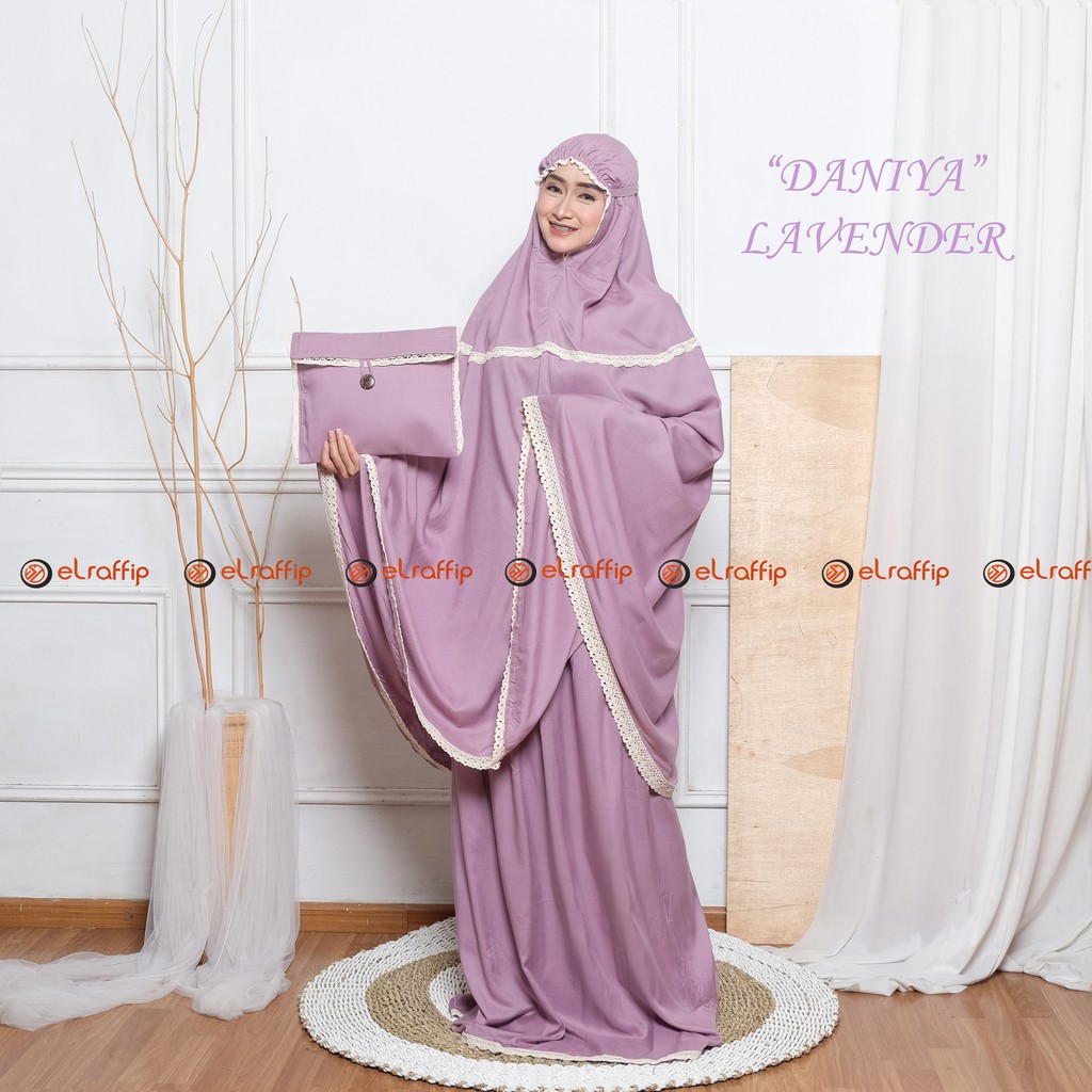 Mukena Bali Katun Rayon renda DaniyaSeries