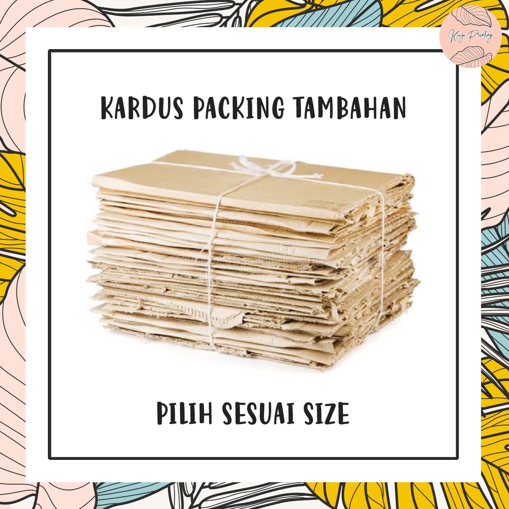 

Kardus Packing Tambahan