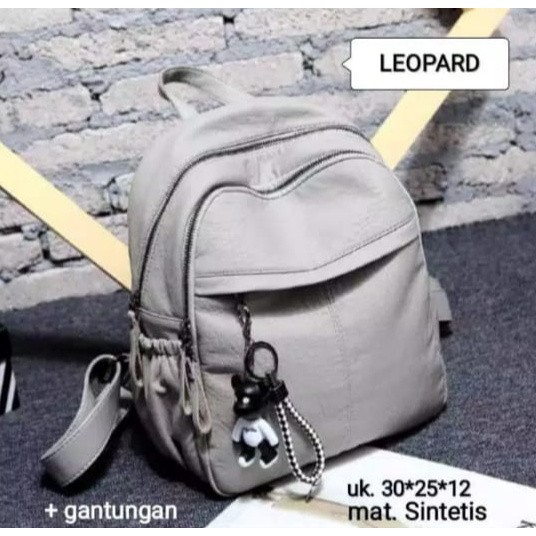 PTM-TAS RANSEL KULIT WANITA KOREAN STYLE TERBARU BACKPACK STYLISH AURORA / TAS RANSEL WANITA