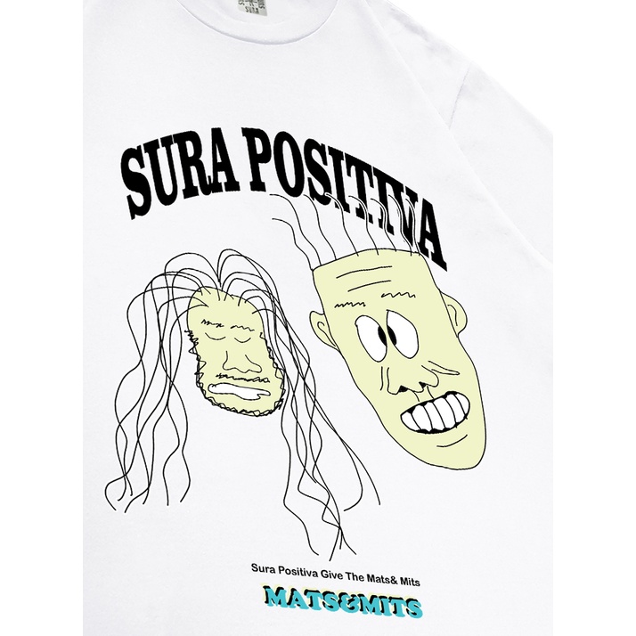 Sura Positiva - Tshirt (Mats &amp; Mits) White