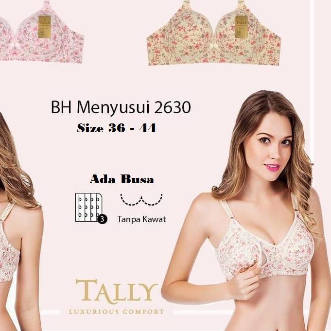 ◄ BH Ibu Hamil Menyusui Model Kancing Tally 2630 / Bra Busa Tanpa Kawat Ibu Hamil Tally2630 ➦
