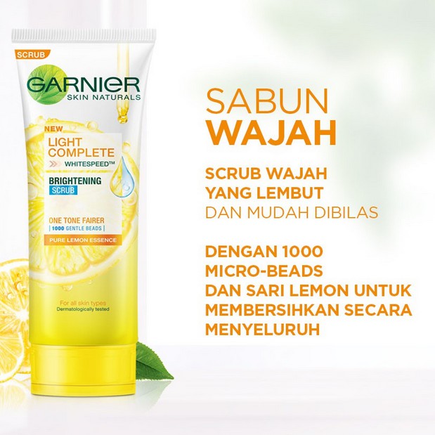 ⭐BAGUS⭐ GARNIER FACIAL WASH | Pure Active / Sakura / Light Complete Whip Foam 50 &amp; 100ml