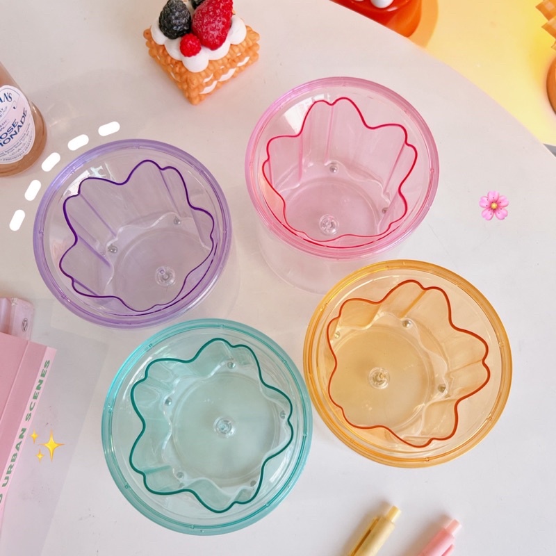 KENSHO Pen Holder / Tempat Alat Tulis / Clear Desk Set Aesthetic Import Lucu