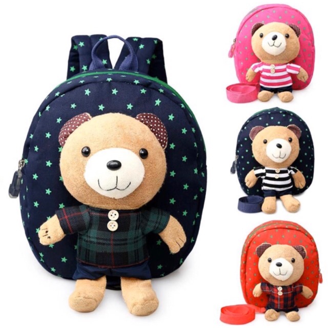 Tas jinjing anak / motif boneka Bear