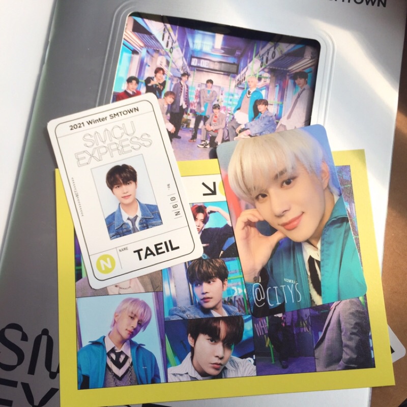 album smcu express nighttime fullset pc jungwoo unsealed