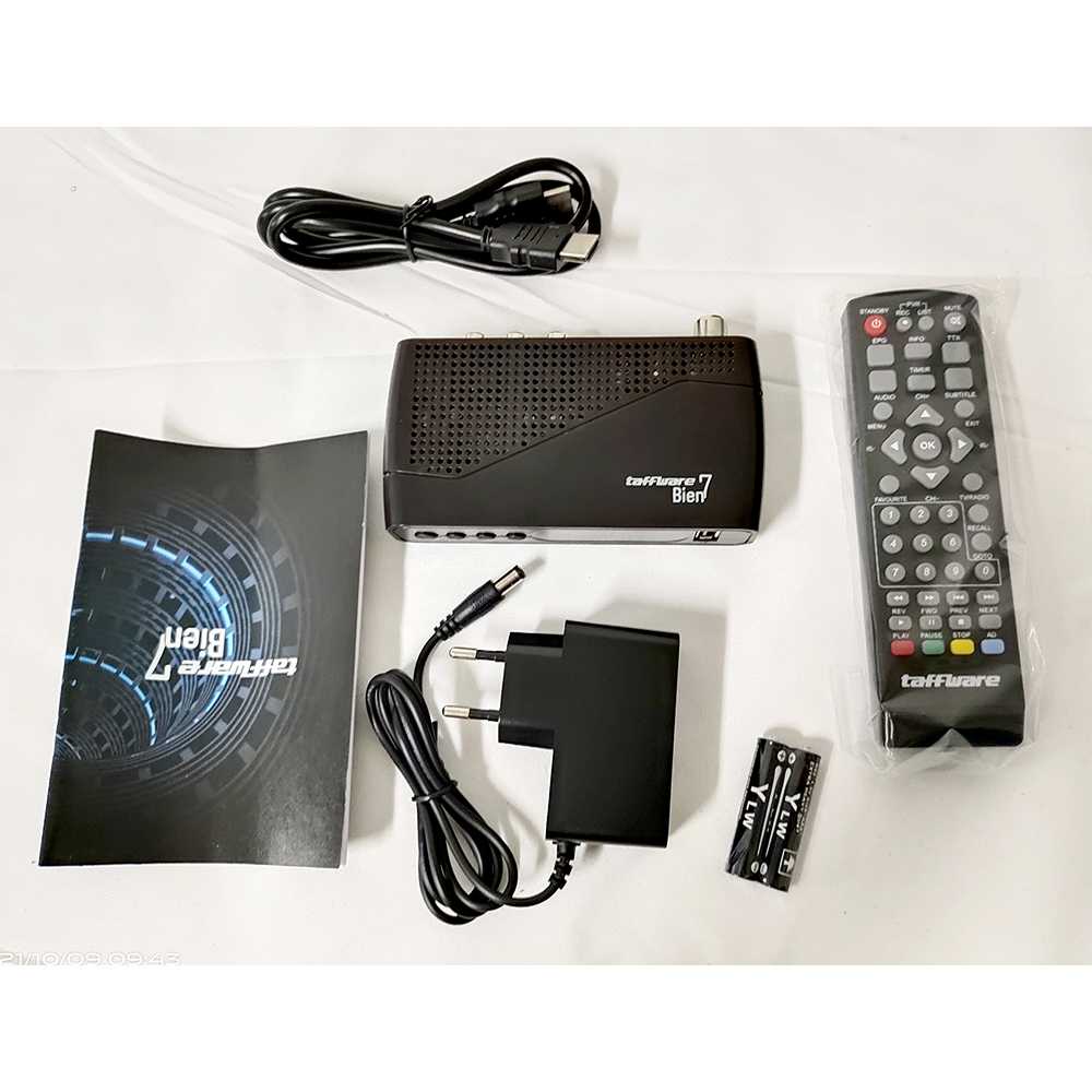 Taffware Bien7 Digital Satellite TV Box Receiver 1080P DVB-T2 - GX6701