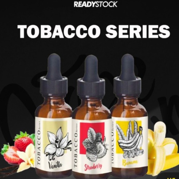 TOBACCO SERIES LIQUID 30ML BY INDONESIA JUICE CARTEL - AUTHENTIC