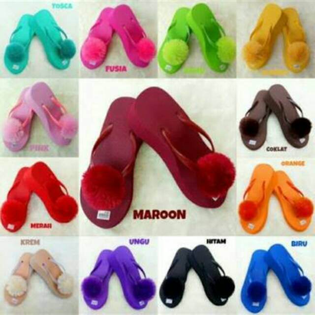 Wedges spon wanita