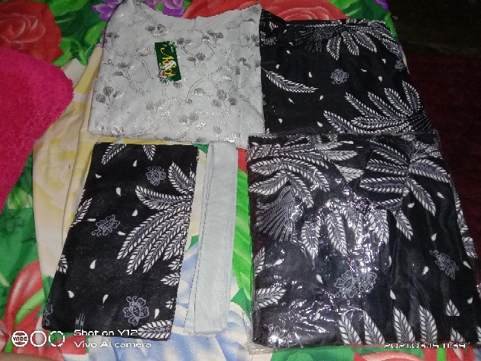 Maura Couple - Sania Ruffle Batik Couple Ori Ndoro Jowi Dnt Garansi Termurah Shopee - Batik Kebaya 4