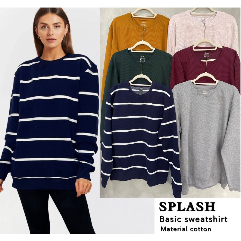 Splas** oversized sweatshirt