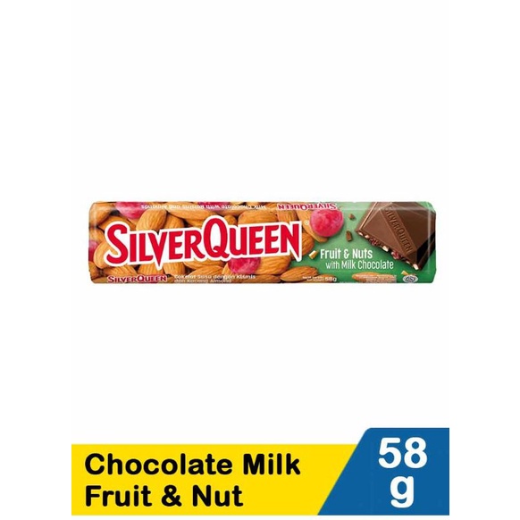 

Silver Queen Chocolate Milk Fruit & Nut 58G