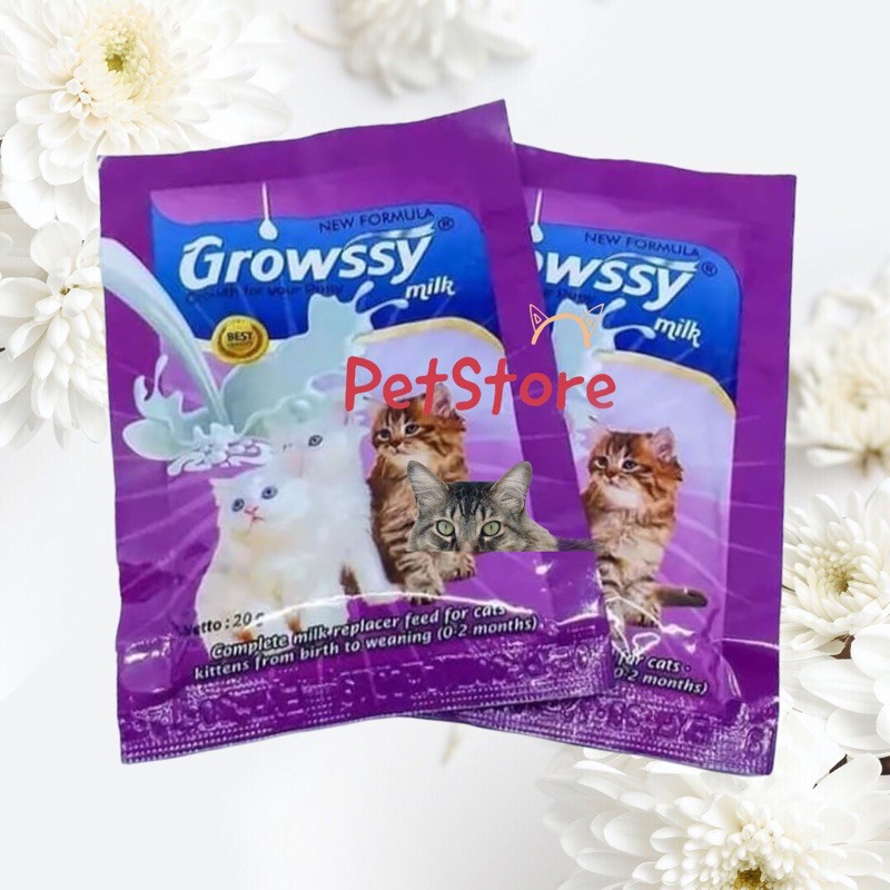 Growssy Susu Kucing sachet 20 gr