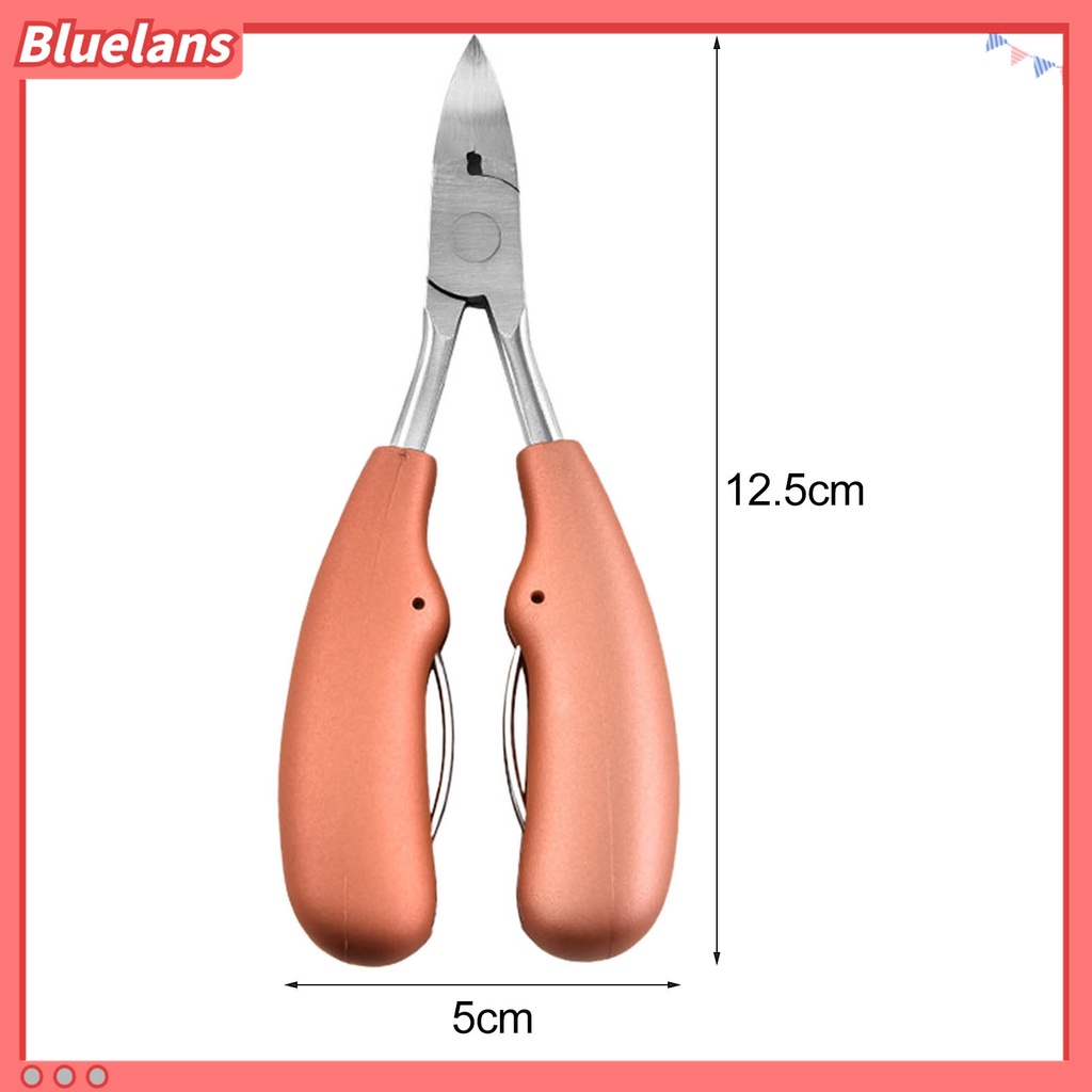 (In Stock) Kacamata Hitam Lensa Warna Warni ♡Gunting Kuku Kaki Kutikula Universal Bahan Stainless Steel Untuk Pedicure