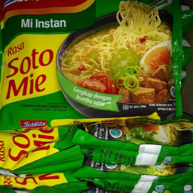 

5 pcs indomie soto