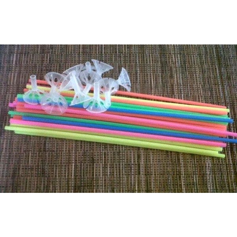 100PCS Stik Cup Balon kwalitas super /GAgang Balon