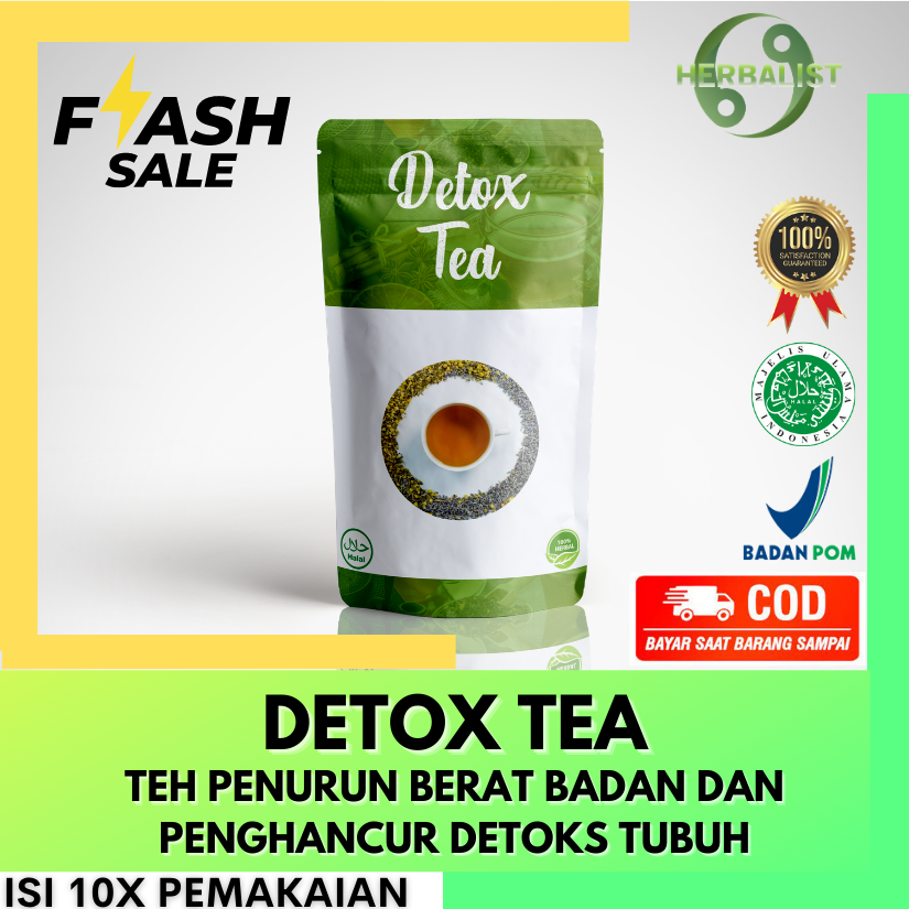 teh pelangsing penurun berat badan bpom/teh diet detoks/teh kurus badan ampuh/teh slimming tea