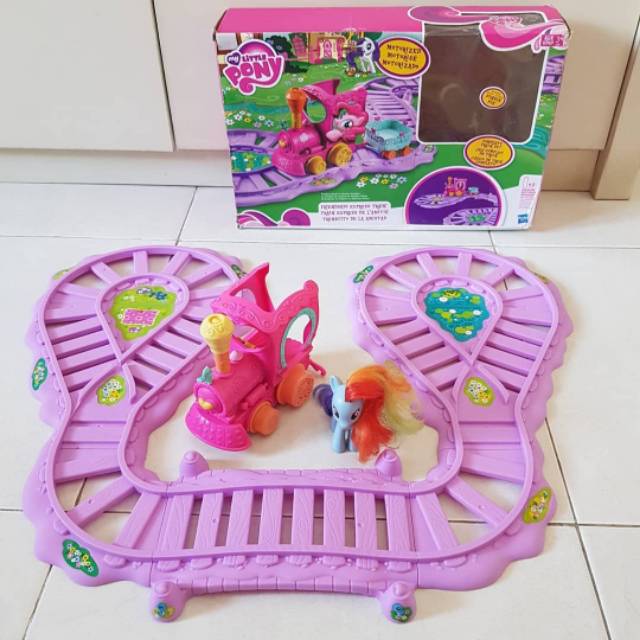My little pony friendship express train