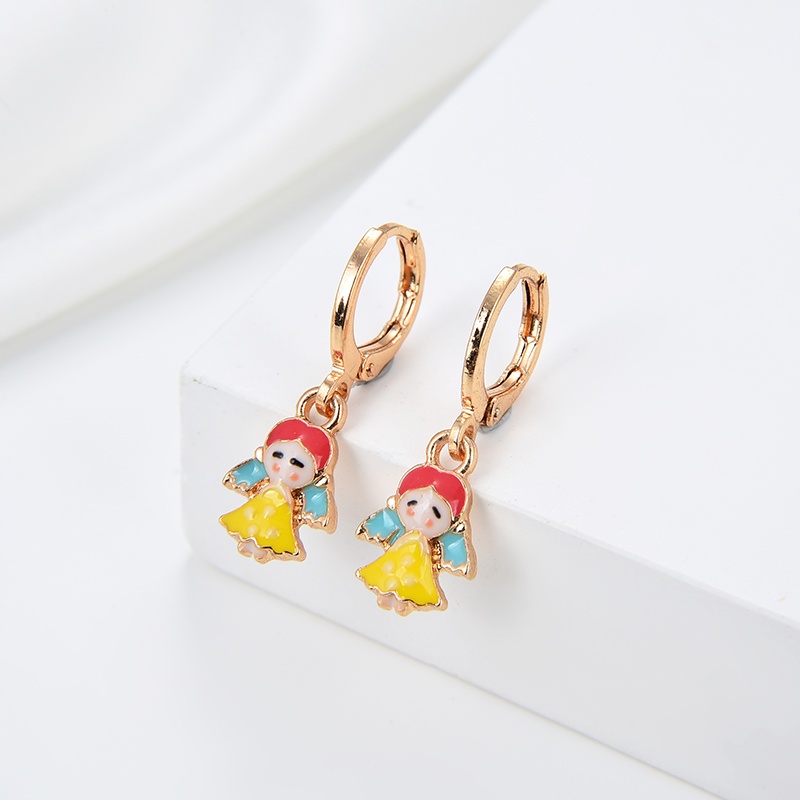 anting titanium anak emas asli muda wanita korea anti karat karat panjang selamanya korea dewasa bunga style korean style tusuk 04e