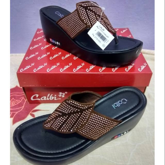 Sandal calbi daun wanita Calbi / Calbi ori