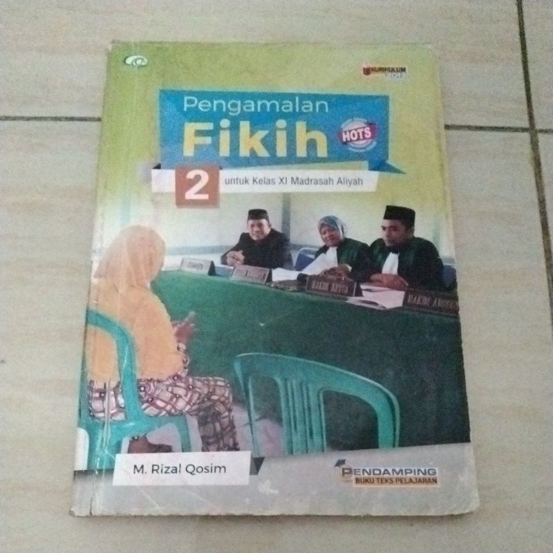 Buku Fiqih MA kelas 2 XI 11 Tiga Serangkai Pustaka Mandiri