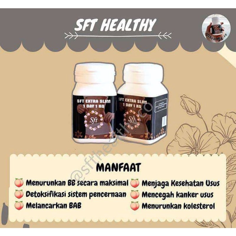 Pelangsing/Penurun berat badan - Sft Healthy Extra Slim
