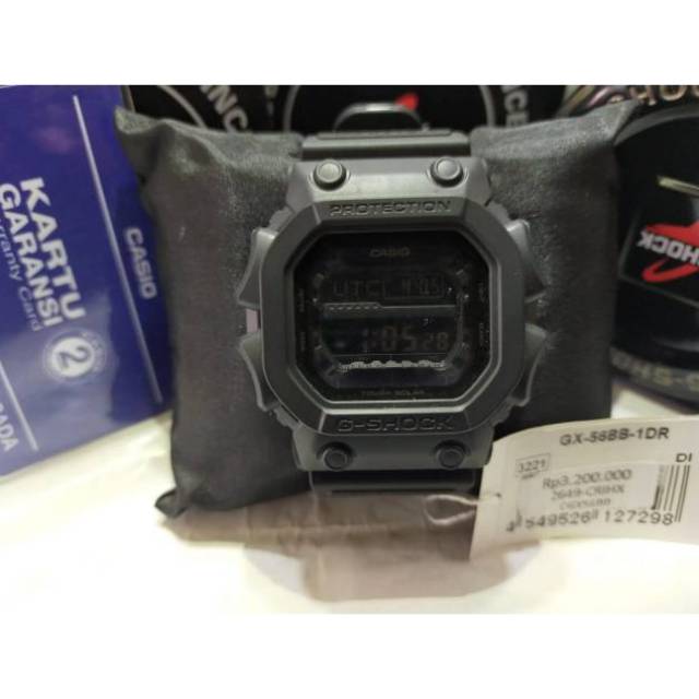 JAM TANGAN PRIA G SHOCK ORIGINAL GX56BB GARANSI RESMI/CASIO G-SHOCK COWOK GX 56BB
