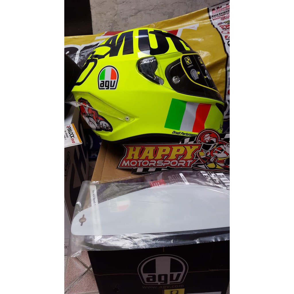 HELM FULL FACE AGV CORSA ROSSI MUGELLO 2016 LIM.ED SIZE M, L & XL