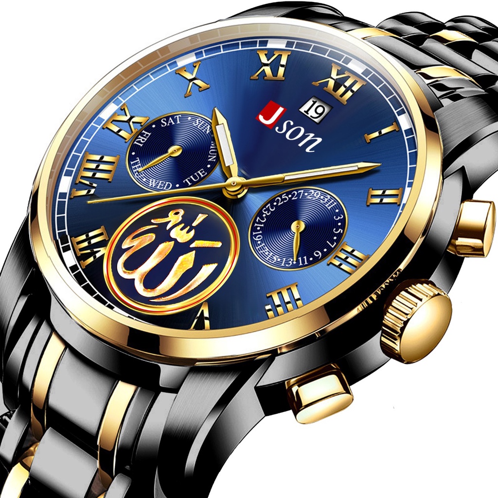 ORIGINAL TERLARIS Jam Tangan Pria Json Original 100% Desain Model Terbaru 2022 Anti Air Baret Kuat