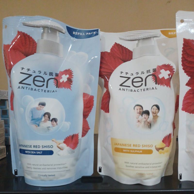 Zen Body Wash Anti Bacterial Refill 400 ml