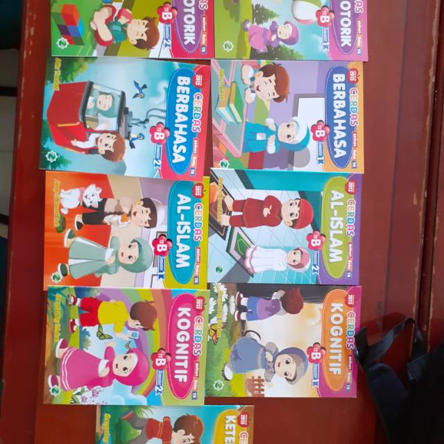 Buku paket TK Paud