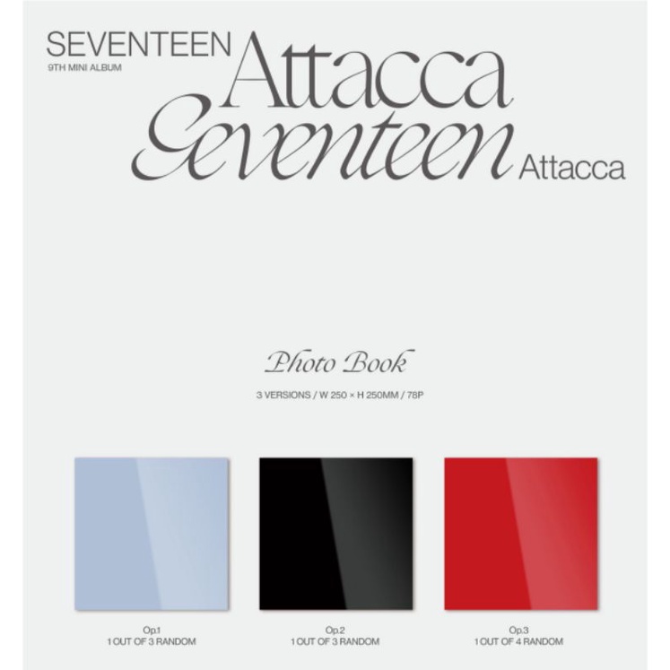 DP PO ALBUM SEVENTEEN ATTACCA