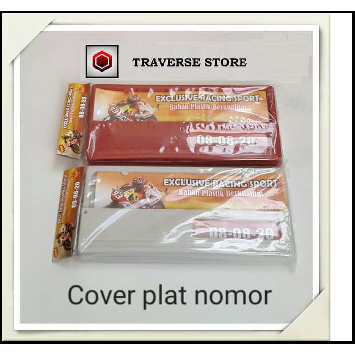 Cover Plat Nomor Motor HondaYamaha