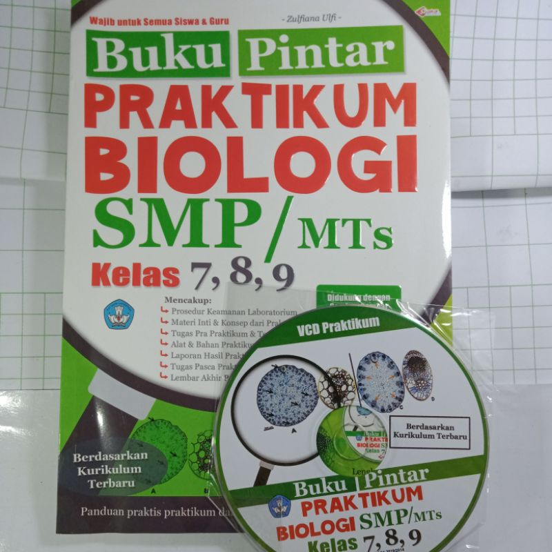 buku pintar praktikum biologi SMP/MTS kelas 7 8 9