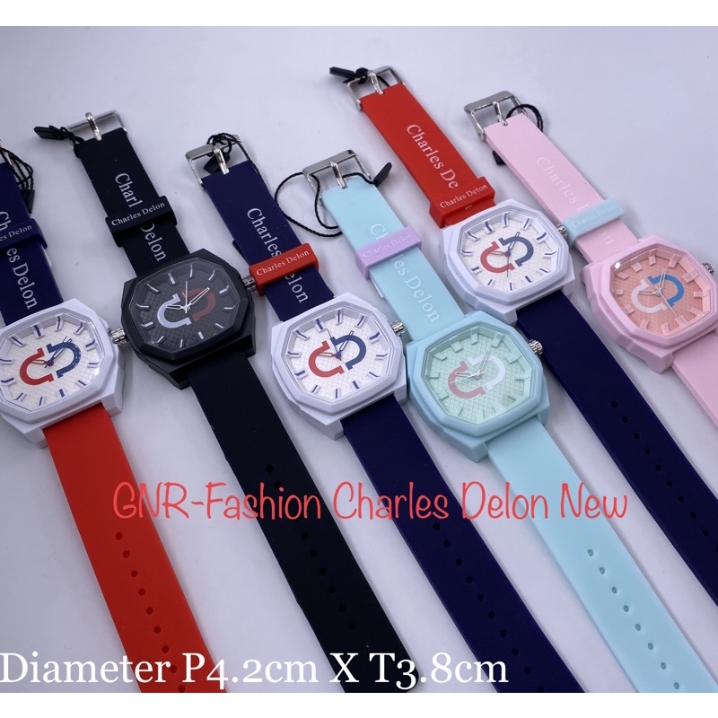 JAM TANGAN CHARLES DELON FASHION NEW MODEL