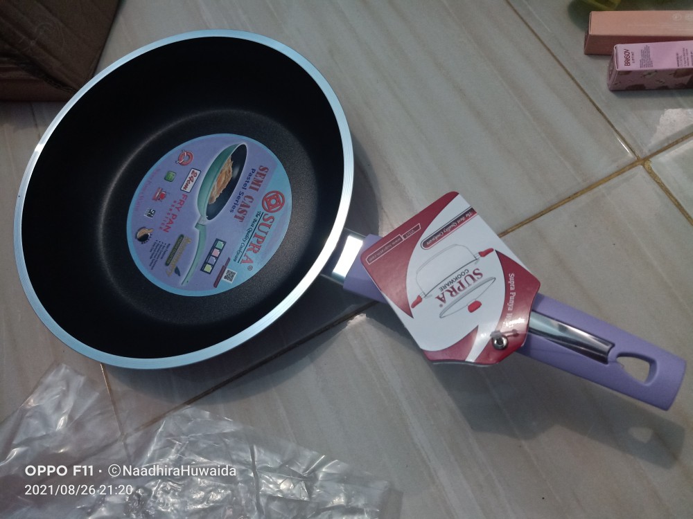 Fry Pan 24cm Supra New Pastel/penggorengan Supra 24cm
