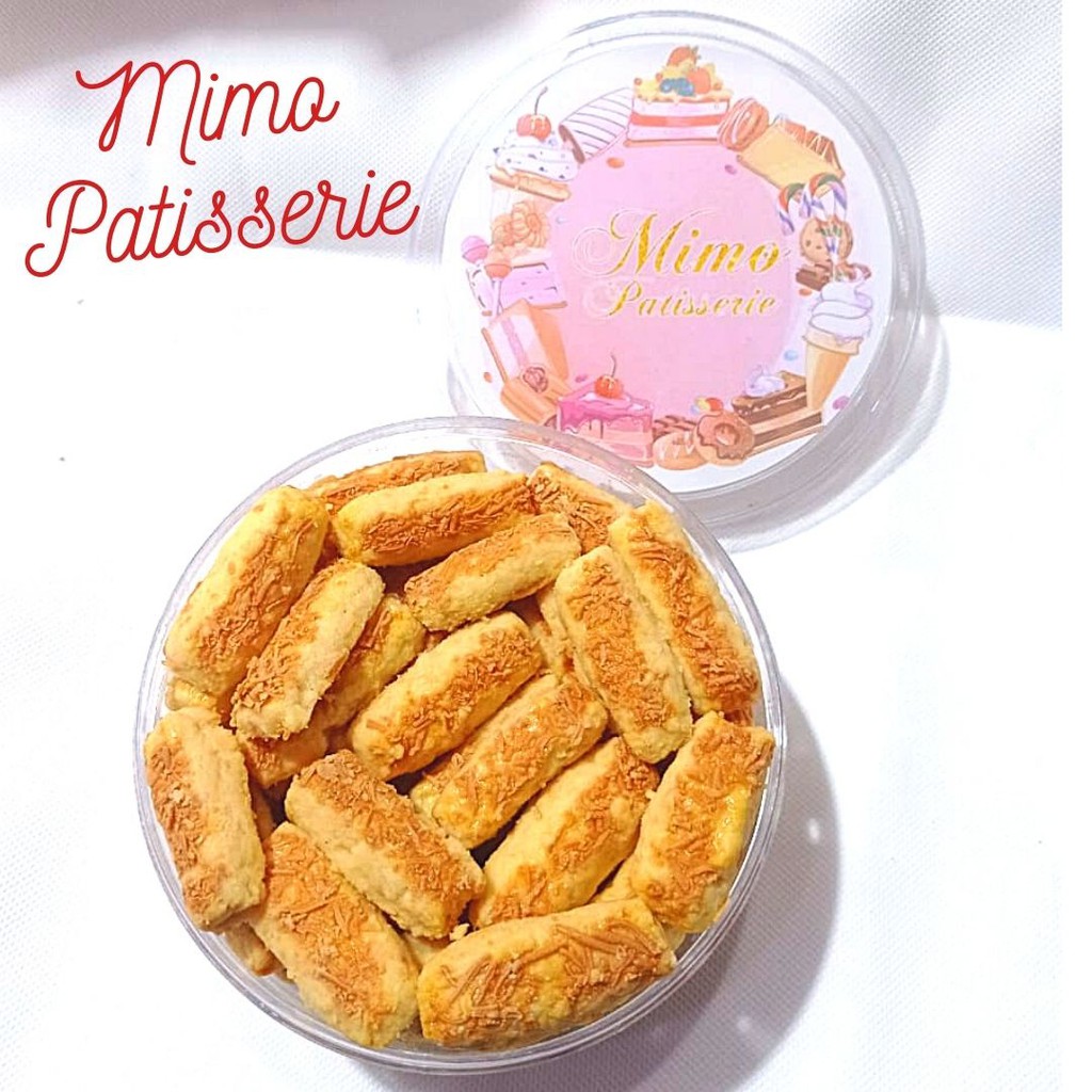 

Kastengel Kue Kering Keju MIMO PATISSERIE Kue Lebaran Parcel Paket Ramadhan