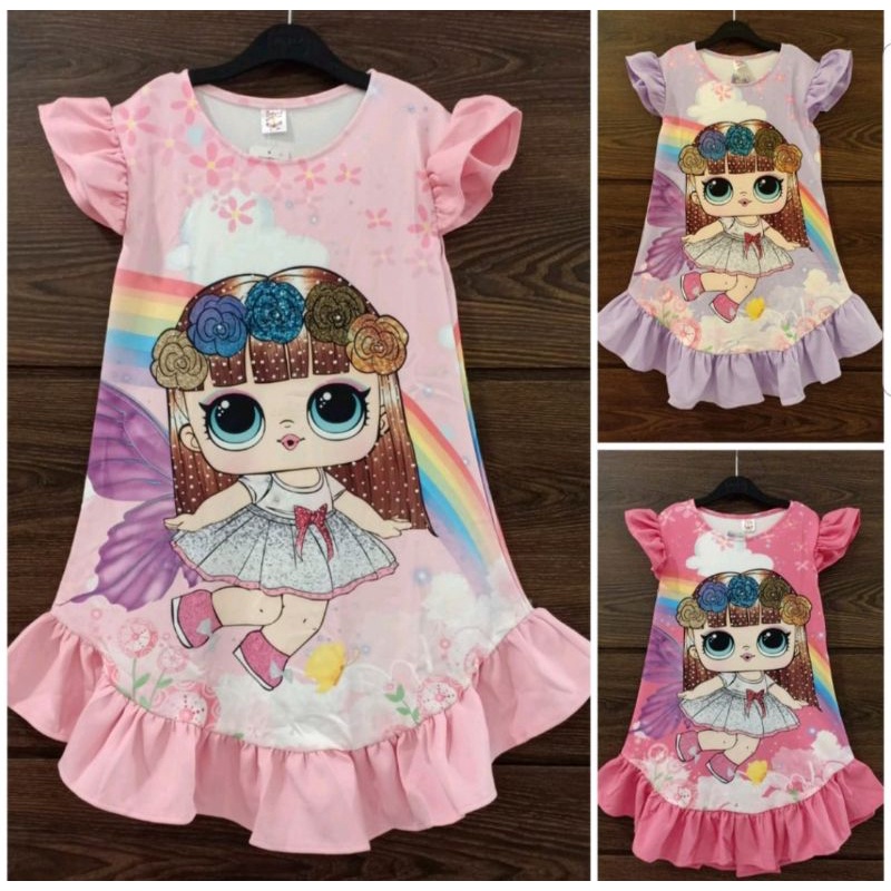dress anak scuba